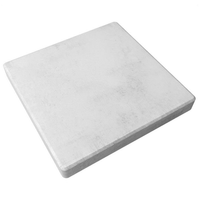Квадратная тротуарная плитка 500х500х120 Белый